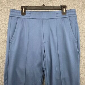 BONOBOS Men's Blue Flat Front Jogger Pants Elastic Waist Size M Short